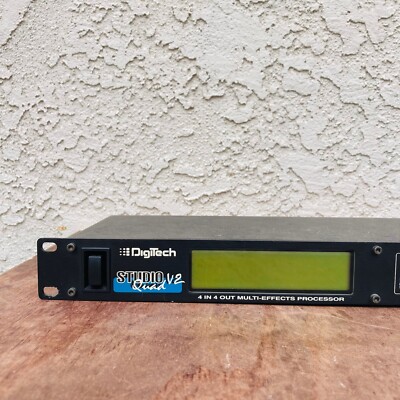 Digitech Studio Quad 4 V2 Multi Effects Processor Unit, UK Power