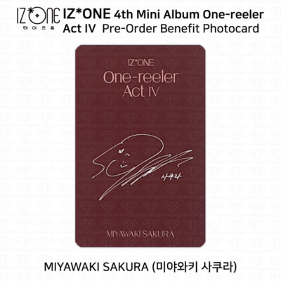 IZ*ONE One-reeler ポストカード 36枚 コンプ セット IZ*ONE