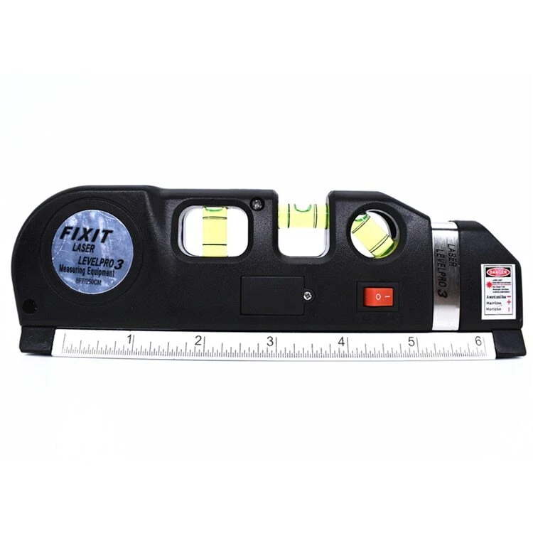 Multipurpose Laser Level Vertical Horizon Measuring Tape Aligner with Tripod pro