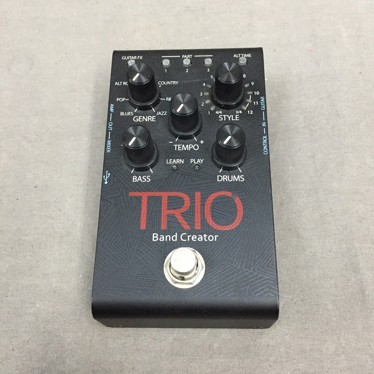 DigiTech TRIO TRIO-V-01 Band Creator Electric Effects Pedal Rhythm