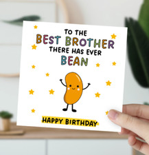 Brother Birthday Card Funny Bday Kids Humour Joke Banter Cheeky Kids For Him VR