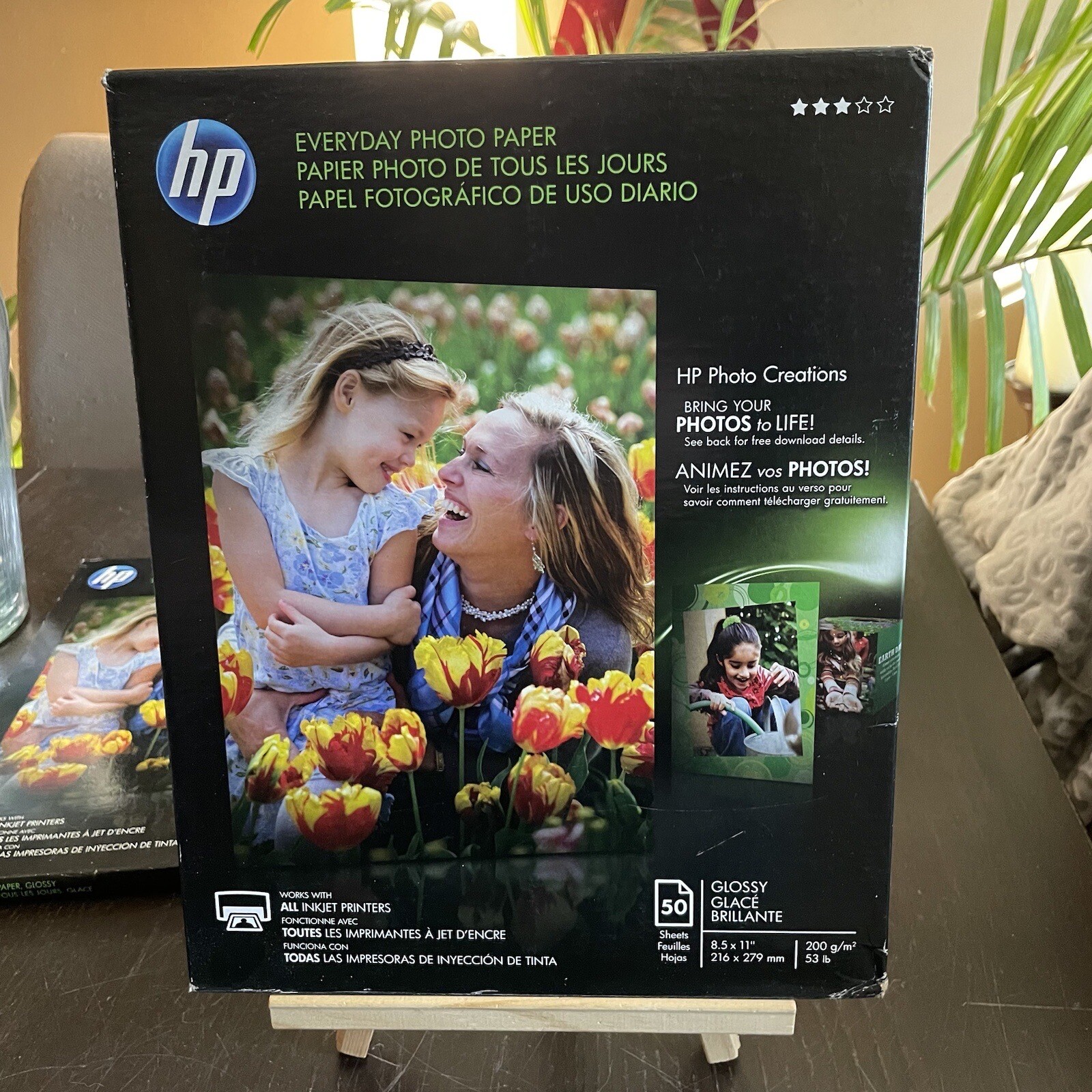 HP Everyday 50 sheet Letter 8.5 x 11-Inch Glossy Photo Paper