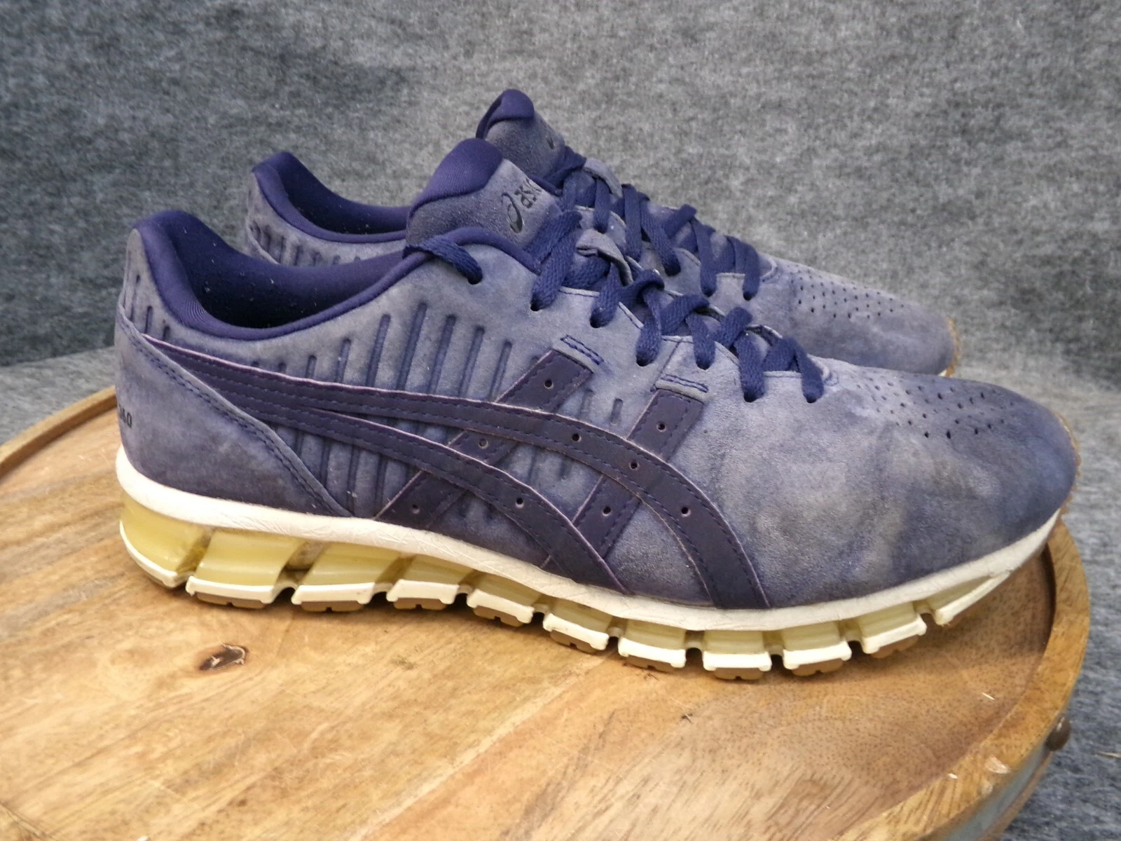 Scarpe casual da corsa ASICS Gel Quantum 360 LE da uomo blu scamosciate 1021A105 taglia 10 5