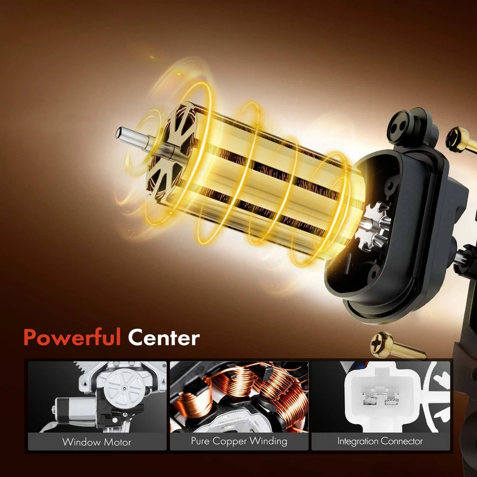 Регулятор заднего правого стекла с двигателем для Toyota 4Runner 1996 1997 1998 1999-2002 - Изображение 4 из 4