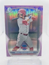 Nikau Pouaka-Grego 2023 Bowman Chrome Fuchsia /199