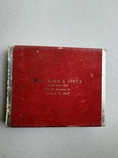 Vintage Playing Cards Mosaic Horses 2 Decks Brown Bigelow Redi Slip 1 Unused