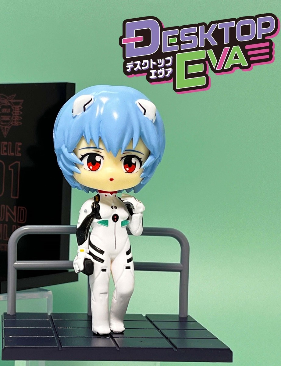 RE-MENT Evangelion DesQ Desktop EVA Mini Figure #4 Rei Ayanami