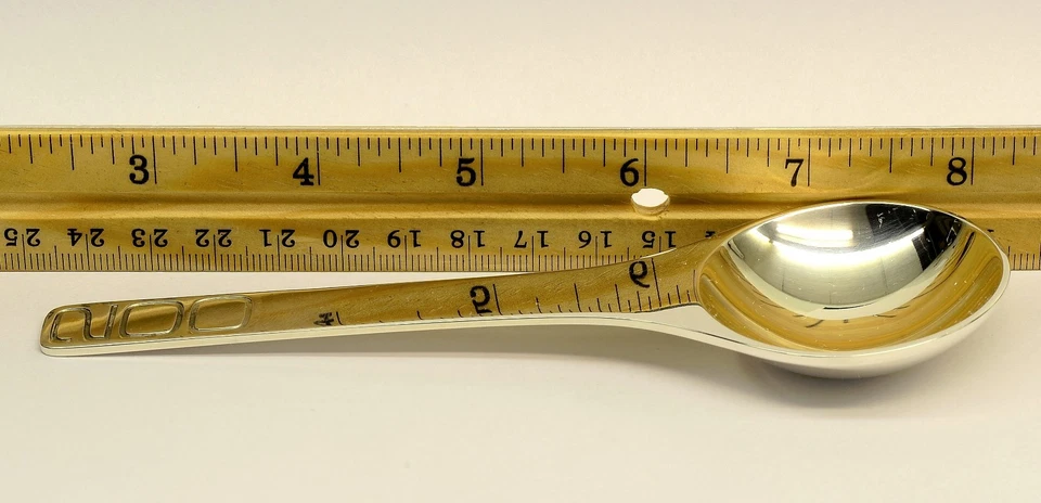 Georg Jensen Sterling Silver 1776 1976 American Bicentennial Revolution Spoon - Image 2 of 4