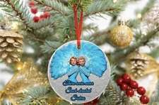 White Christmas Movie SISTERS ornament
