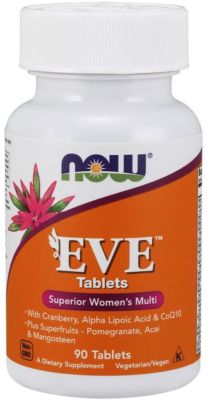 EVE  Women's Multi Vitamin von Now Foods 2 x 90 Tabletten Eur 17,36 / 100 g