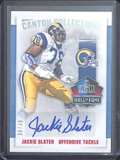 2016 Panini Classics Football Autograph #CAN-JS3 Jackie Slater No 36 of 49
