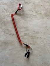 Outboard Engine Motor Safety RED Lanyard Stop Kill Switch Yamaha motor boat BIG