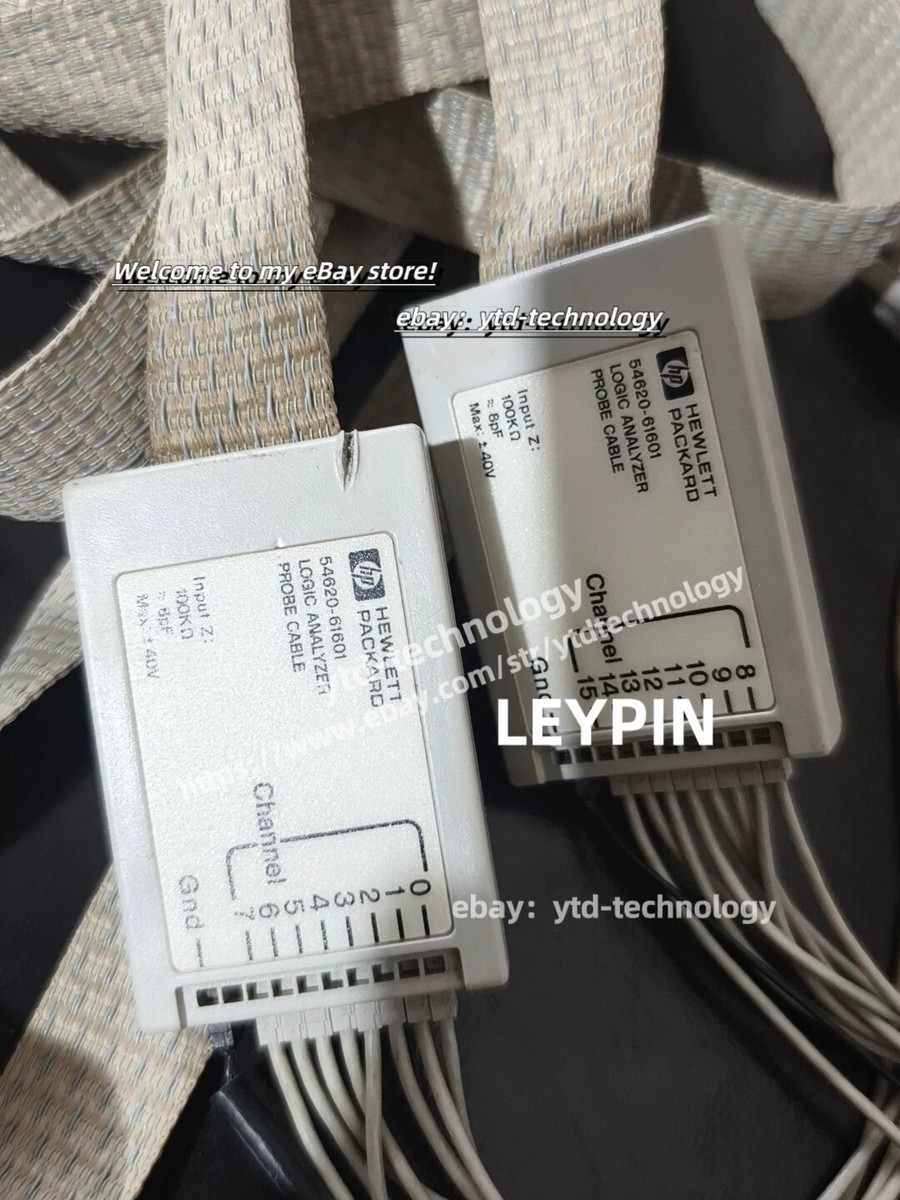 HP Agilent Keysight 54620-61601 Logic Analyzer Probe Cable 16 CH