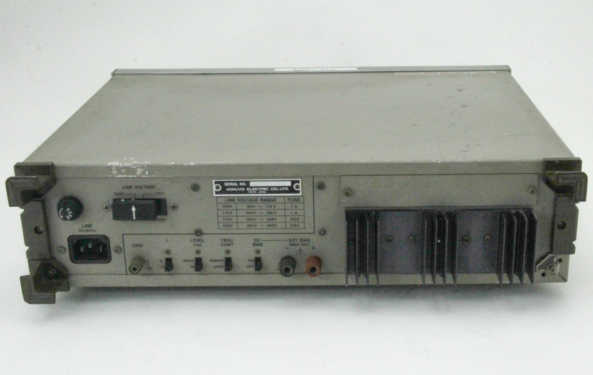 KC-531KOKUYO LCR METER 国洋電機工業 TestEquity: B&K Precision 891 Benchtop LCR Meter, 300kHz