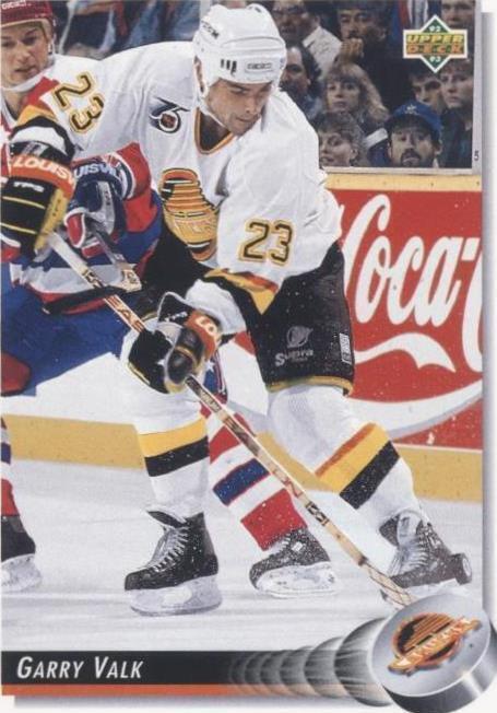1992-93 Upper Deck - Garry Valk #114 - 1 of 1