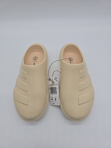 Adidas Unisex Adicane Clog Slide Sandale, Sand Strata, Größe 4 - Neu