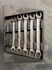Snap-on Rxfms606b 5pc 6-pt Metric Double End Flare Nut Wrench Set 10mm-21mm