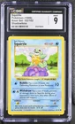 1999 Pokemon Base Set Squirtle Shadowless 63/102 CGC 9 #63/102
