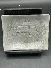 Vintage Wendell August Forge Noah's Ark Handmade Pewter