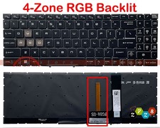 New MSI Katana 15 B12UDXK B12VEK B12VFK B13VFK B13VGK Keyboard US RGB Backlit