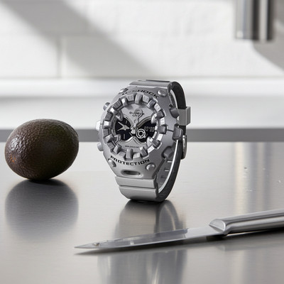 Casio G-SHOCK ''Cool Eyes'' GAV01A-8A Silver Watch Ana-Digi watch NEW