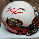 Trey Lance Signed San Francisco 49ers Helmet - NFL Football Autograph
