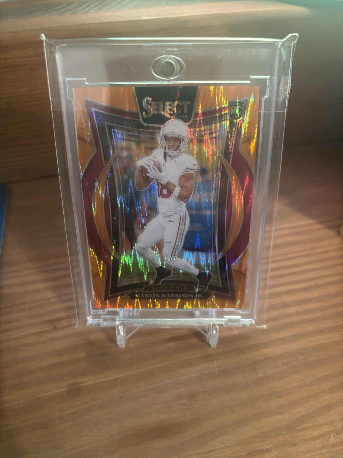 2024 Panini Select - Concourse Marvin Harrison Jr. #28 Orange Shock Prizm /499
