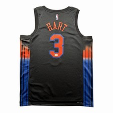 Josh Hart Signed Autographed NY Knicks Nike Swingman Jersey Beckett BAS
