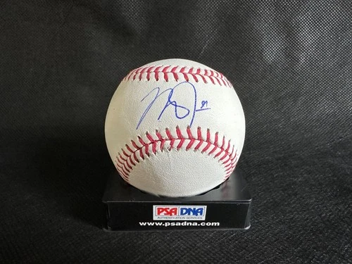 MIKE TROUT Autographed Official MLB Manfred Baseball FULL PSA/DNA LOA "AG07139"