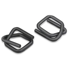 Heavy Duty Phosphate Wire Buckle for 3/4 Width Cord Strapping Pack of 100 -Wire