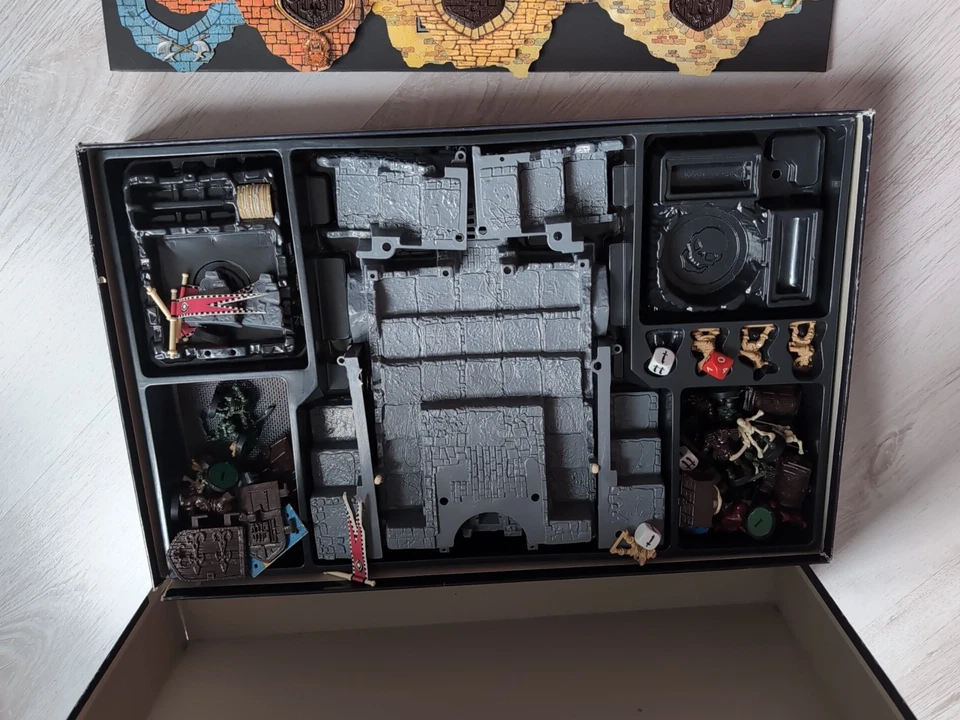 Das Schwarze Auge: Die Burg des Schreckens 1991 Schmidt Spiele Rarität Retro - Bild 3 von 4