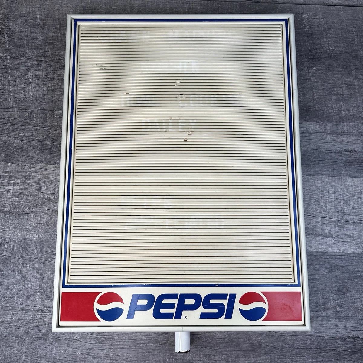 PEPSI　メニュー看板 新品 特大 PEPSI ペプシ メニューボード PRICE SIGN プライス アメリカ