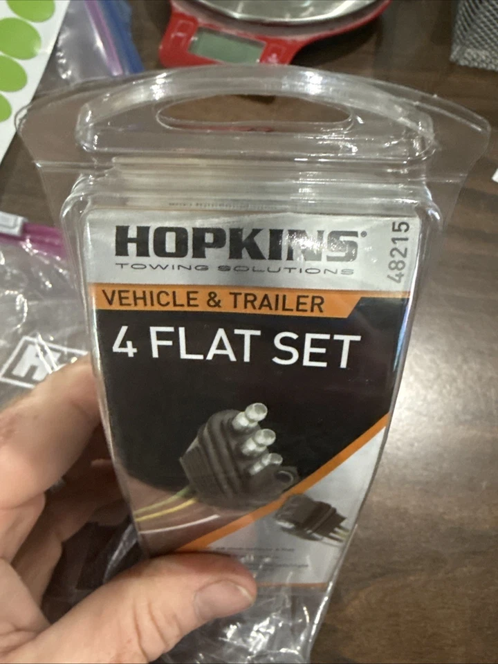 Arnés de cables enchufe conector remolque Hopkins 48215 Foto 3 de 3