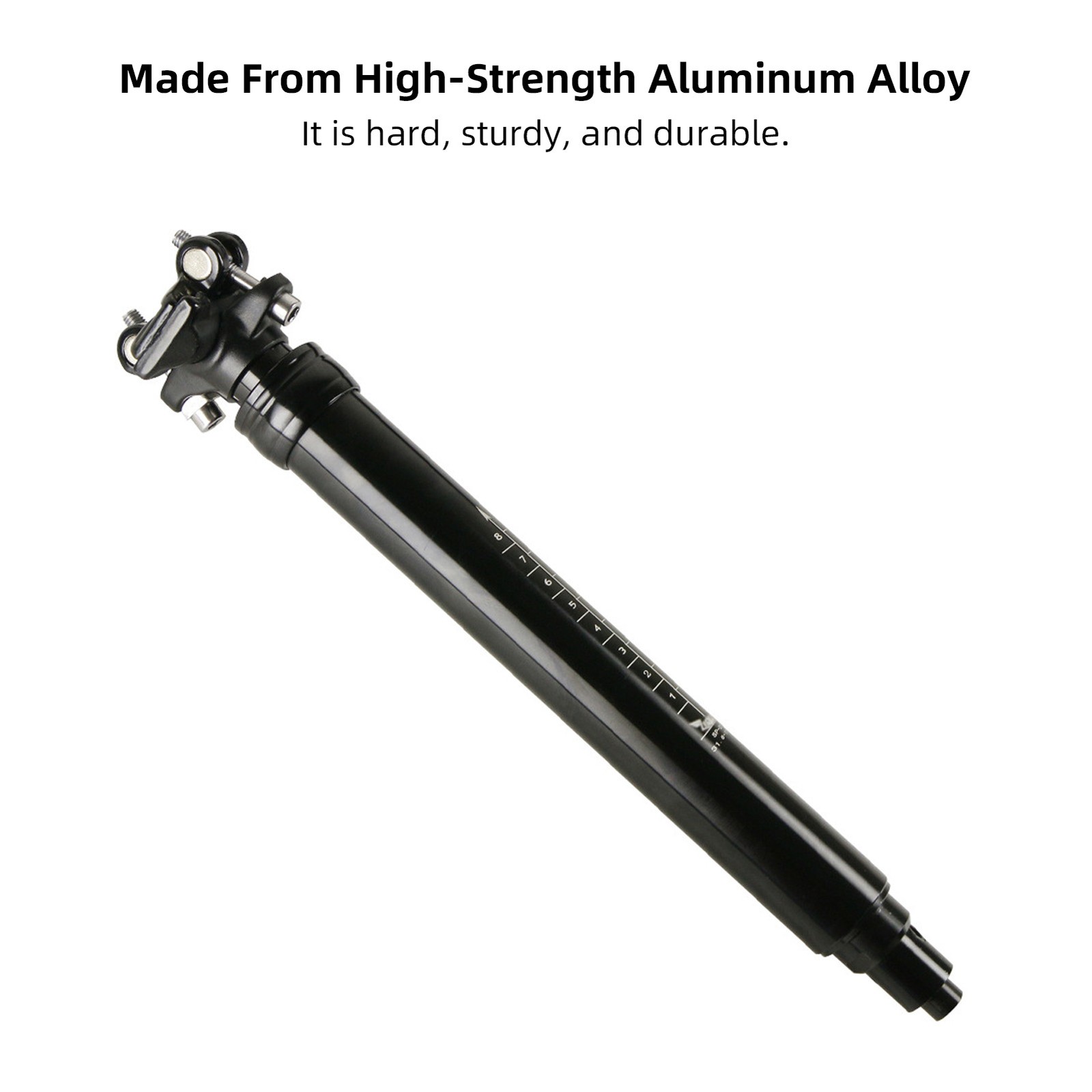 Mountain Bike Dropper Post 31.6mm Aluminum Hydraulic Lock 100-170mm Travel Bicyc