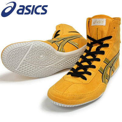 ASICS EX-EO 1083A001 TWR900 Yellow x Gold Wrestling Boxing New Model