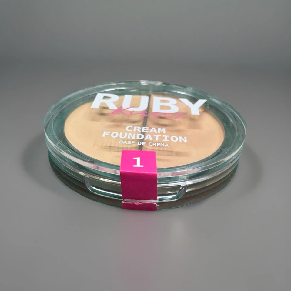 Ruby Kisses Cream Foundation Level 1 Tono 1 RDF01 – Seal Broken, Unused - Image 3 of 4
