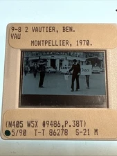 Ben Vautier “Montpellier 1970” French Art 35mm Slide
