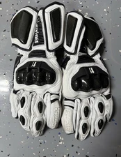 Harssidanzar Leather Cycle Gloves Knuckle protector