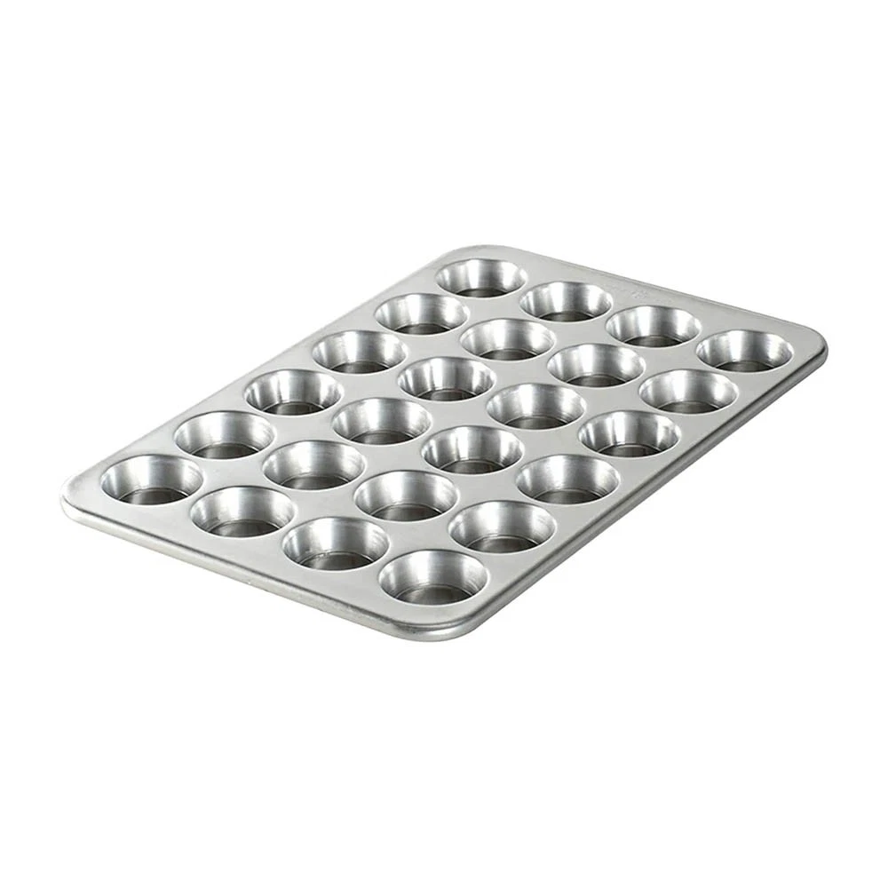 Nordic Ware 24-Cup Natural Aluminum Commercial Petite Muffin Pan