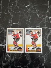 (2) Rick Tocchet 1987-88 O-Pee-Chee / Topps Rookie Card #2 Philadelphia Flyers. rookie card picture