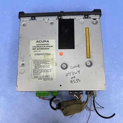 05-06 Acura RL Navigation Radio DVD Rom CD Disc Player Drive 39540-SJA-A010-M1