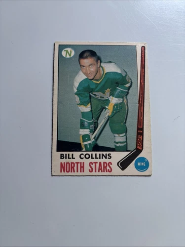 1969-70 OPC BILL COLLINS # 126 NORTH STARS RC
