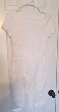Banana Republic White Square Neck Dress Size 2