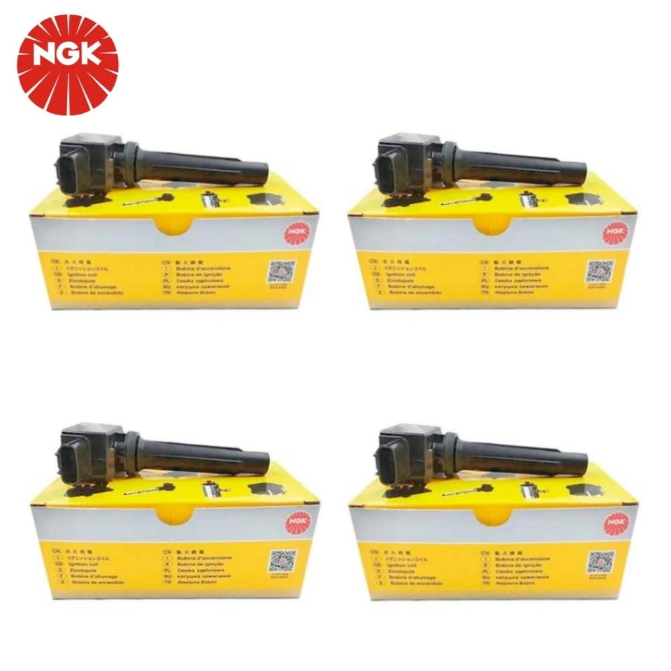 4x OEM NGK Ignition Coil For Mazda 3 2012-2020 CX-3 2016-19 CX-5 13-20 2.0L 2.5L - Image 2 of 4