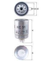 Knecht KC 51 Kraftstofffilter FüR CitroËN Passend FüR Fiat