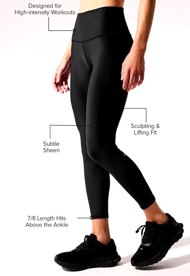 Alo Yoga Women High Waist Airlift Leggings Size 2xl - Image 4 of 4
