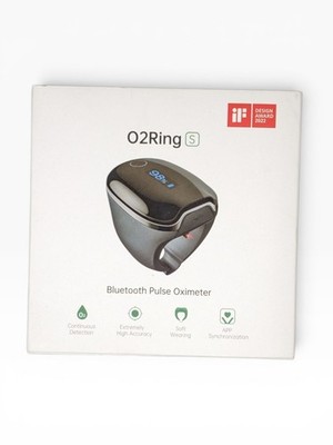 Wellue Rechargeable O2Ring Pulse Oximeter Continuous Tracking SpO2 & Pulse Rate