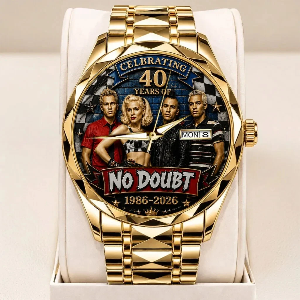 No Doubt 40th Anniversary Alloy Luxury Quartz Watch
