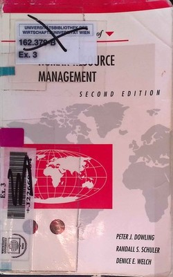 International Dimensions of Human Resource Management. The Wadsworth Internation