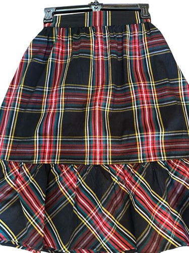 J.Crew The Pencil Skirt Women’s Size 00 Red Plaid Knee Length #S89 - Picture 3 of 5
